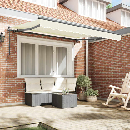 Tenda Retrattile Crema 250 x 200 cm Tessuto