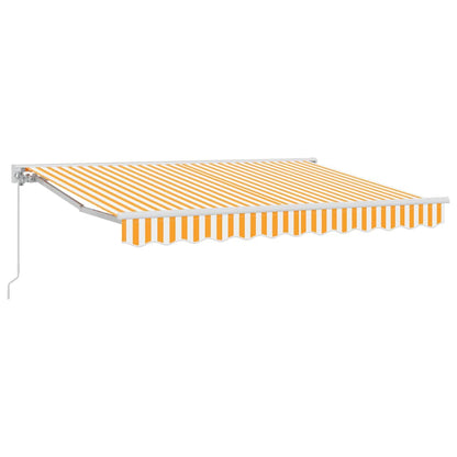 Tenda Retrattile Giallo e Bianco 250 x 200 cm