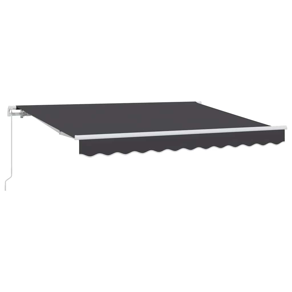 Tenda Retrattile Antracite 250 x 200 cm Tessuto