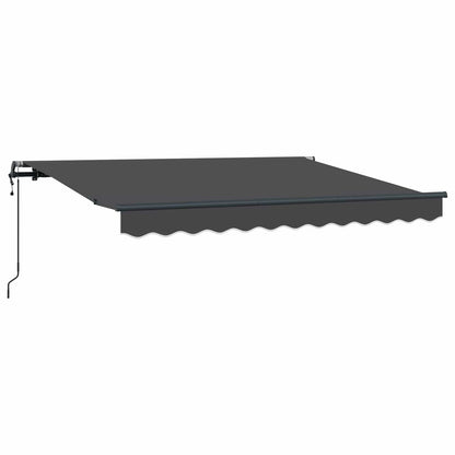 Tenda Retrattile Antracite 250 x 200 cm Tessuto