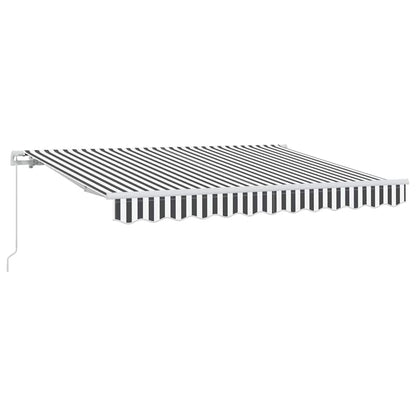 Tenda Retrattile Antracite 250 x 200 cm Tessuto