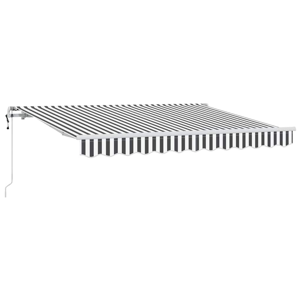 Tenda Retrattile Antracite 250 x 200 cm Tessuto