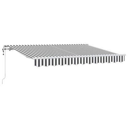 Tenda Retrattile Antracite 250 x 200 cm Tessuto