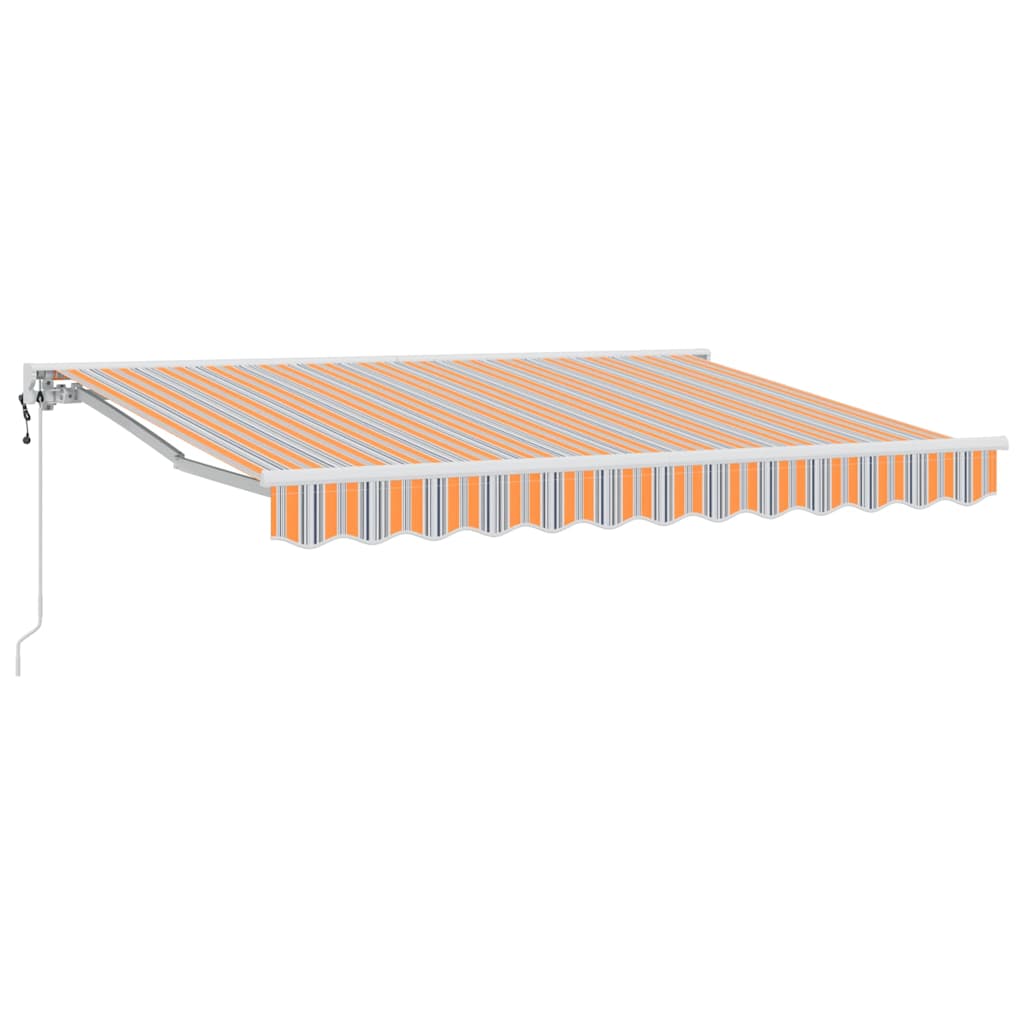 Tenda Retrattile Blu e Arancione 250 x 200 cm
