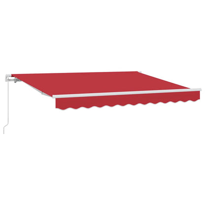 Tenda Retrattile Rosso 250 x 200 cm Tessuto