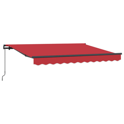 Tenda Retrattile Rosso 250 x 200 cm Tessuto