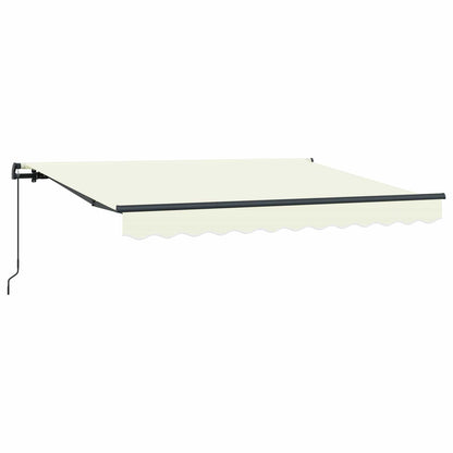 Tenda Retrattile Crema 300 x 200 cm Tessuto