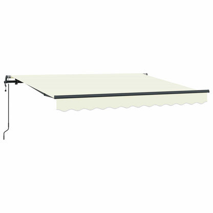 Tenda Retrattile Crema 300 x 200 cm Tessuto