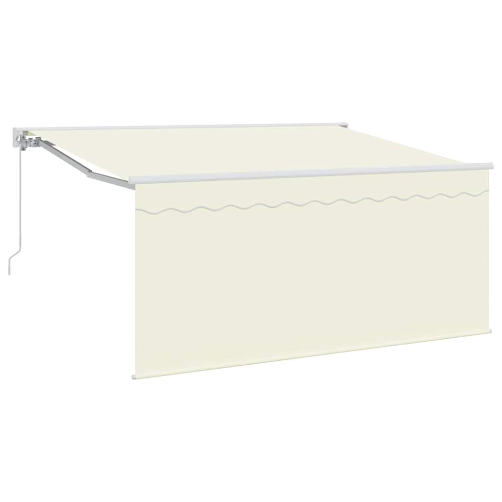 Tenda Retrattile Crema 300 x 200 cm Tessuto