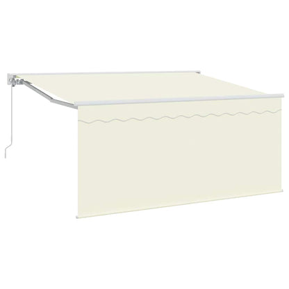 Tenda Retrattile Crema 300 x 200 cm Tessuto