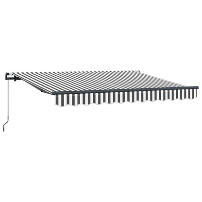 Tenda Retrattile Antracite 300 x 200 cm Tessuto