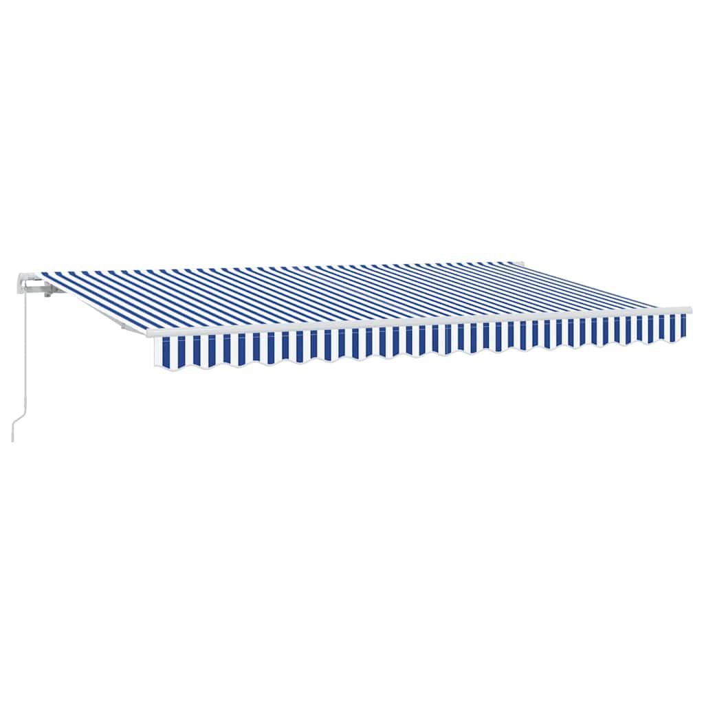 Tenda Retrattile Blu 350 x 200 cm Tessuto
