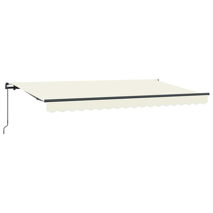 Tenda Retrattile Crema 350 x 200 cm Tessuto