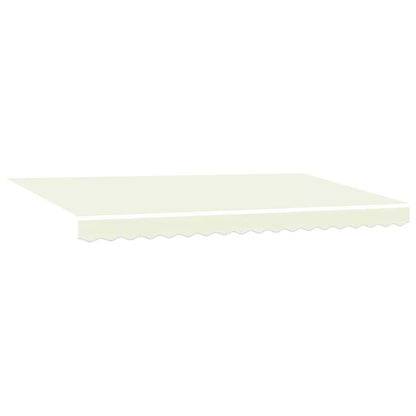 Tenda con tende Crema 350 x 200 x 120 cm Tessuto e Metallo