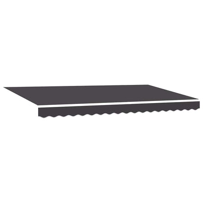 Tenda Retrattile Antracite 350 x 200 cm Tessuto