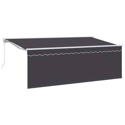 Tenda Retrattile Crema 350 x 200 cm Poliestere e Alluminio