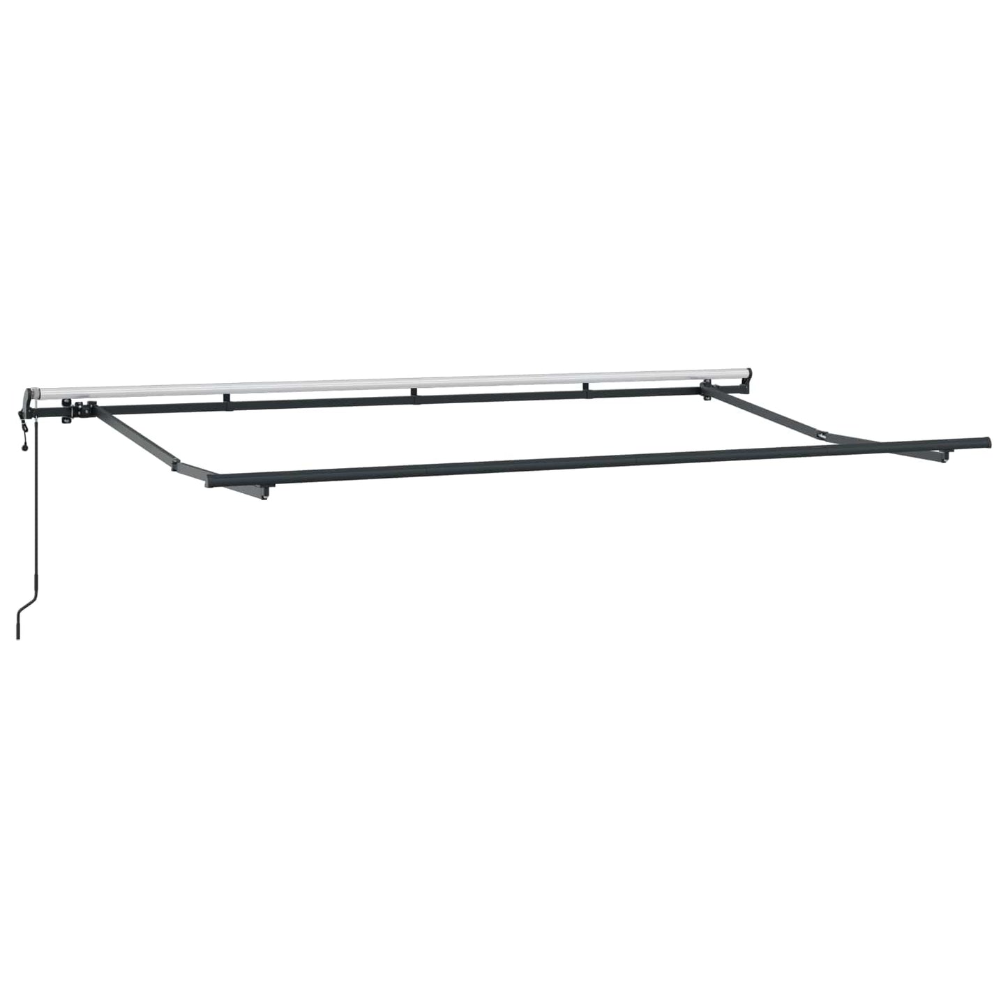 Tenda Retrattile Arancione 350 x 200 cm Tessuto