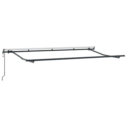 Tenda Retrattile Arancione 350 x 200 cm Tessuto
