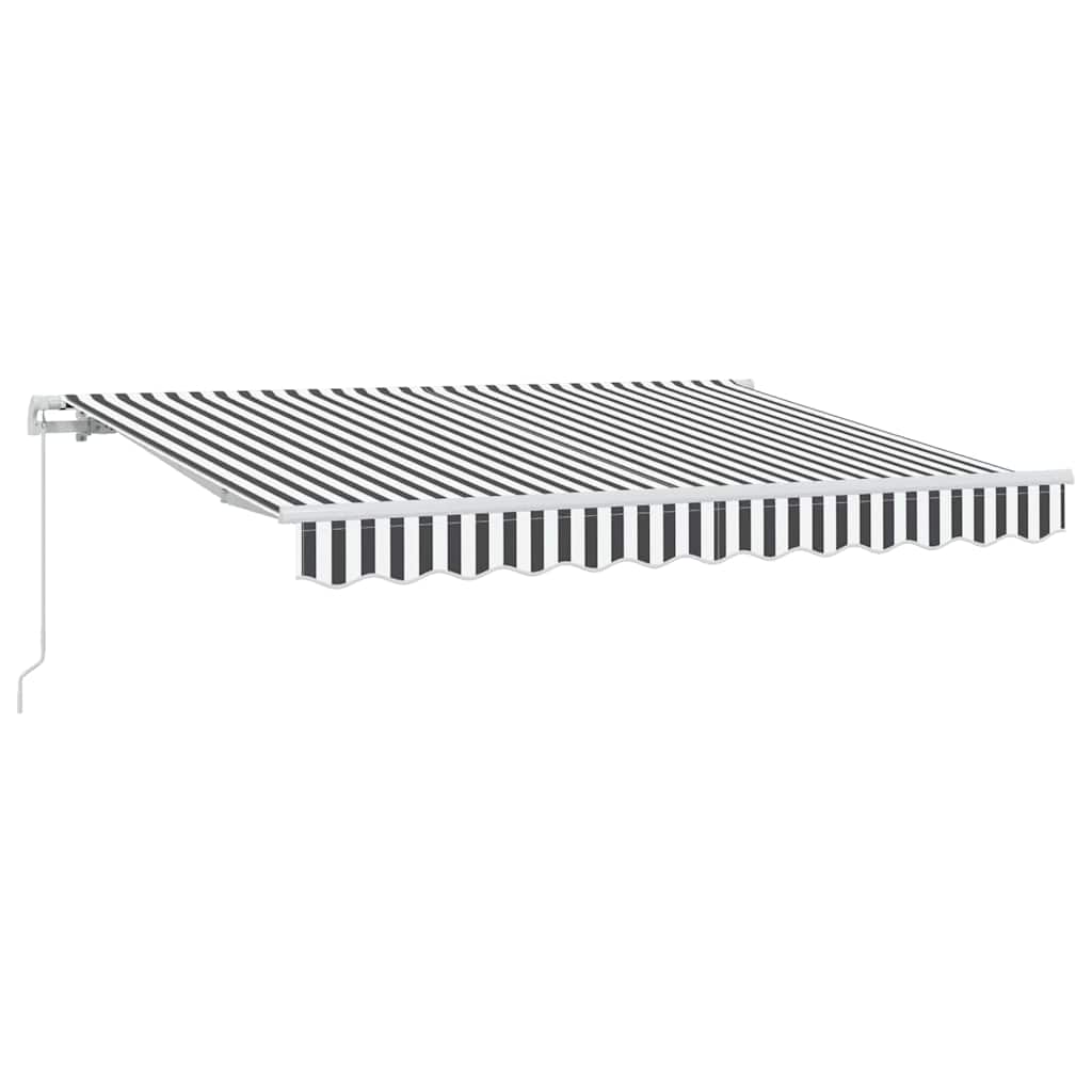 Tenda Retrattile Antracite 350 x 200 cm Tessuto