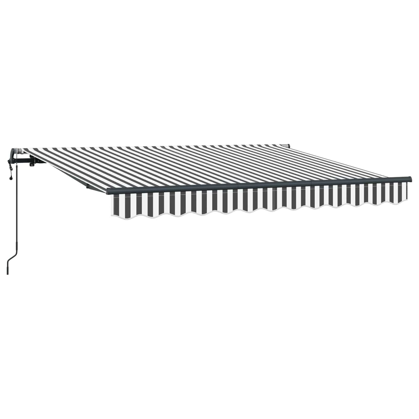 Tenda Retrattile Antracite 350 x 200 cm Tessuto