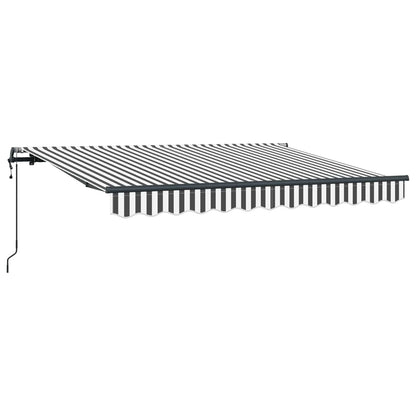 Tenda Retrattile Antracite 350 x 200 cm Tessuto