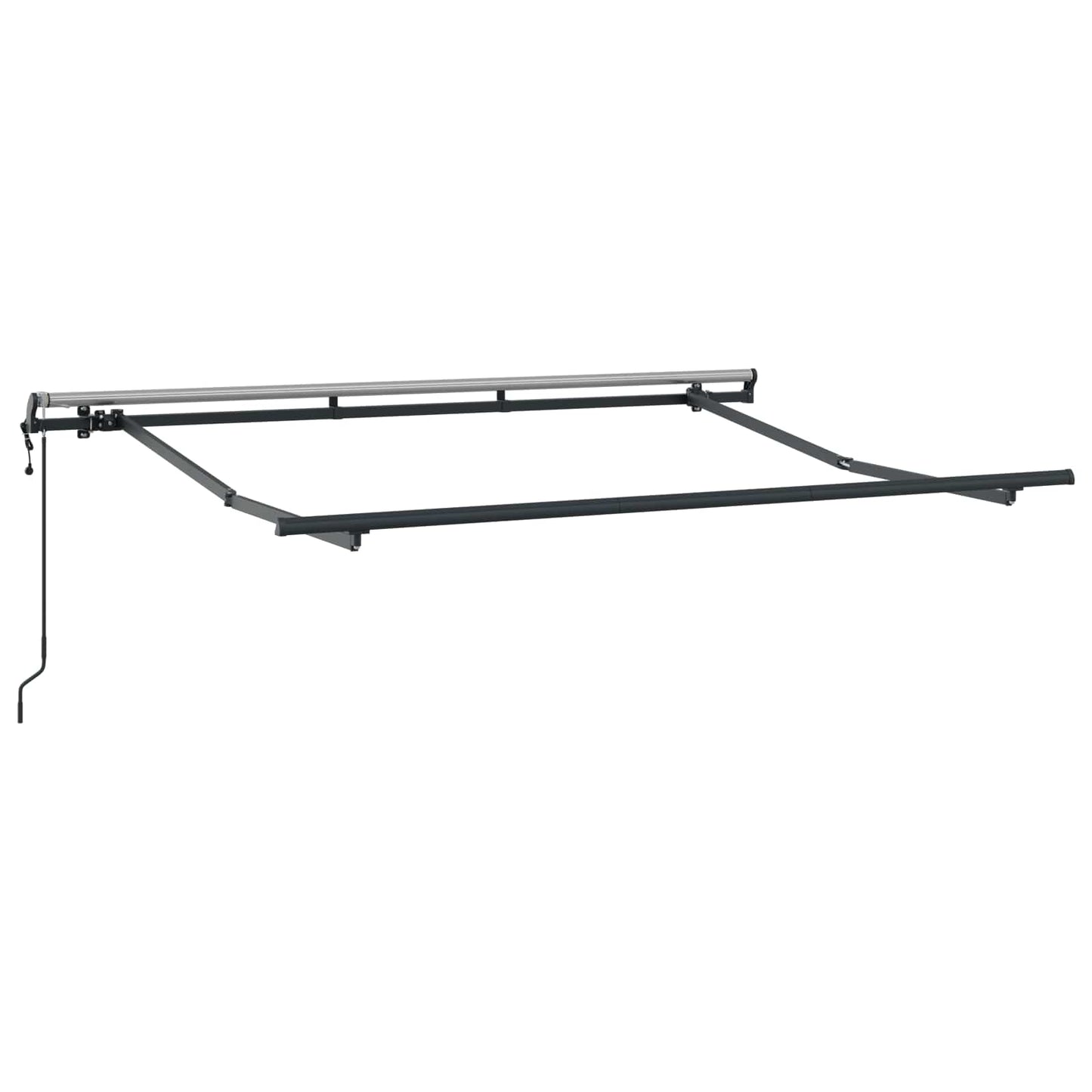 Tenda Retrattile Antracite 350 x 200 cm Tessuto
