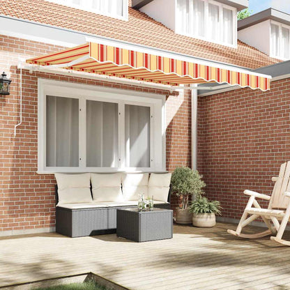 Tenda Retrattile Giallo 350 x 200 cm Tessuto