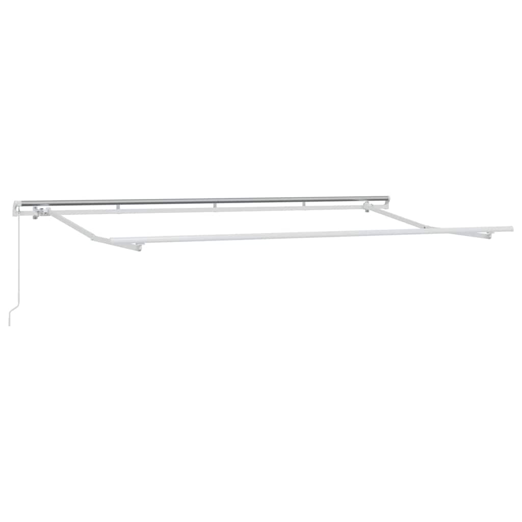 Tenda Retrattile Crema 400 x 200 cm Tessuto