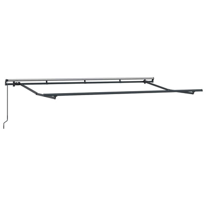 Tenda Retrattile Crema 400 x 200 cm Poliestere e Alluminio