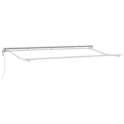 Tenda Retrattile Giallo e Bianco 400 x 200 cm