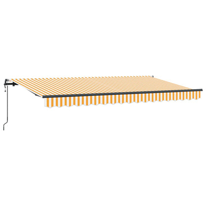 Tenda Retrattile Giallo 400 x 200 cm Tessuto