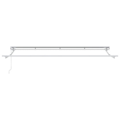 Tenda Retrattile Antracite 400 x 200 cm Poliestere e Alluminio