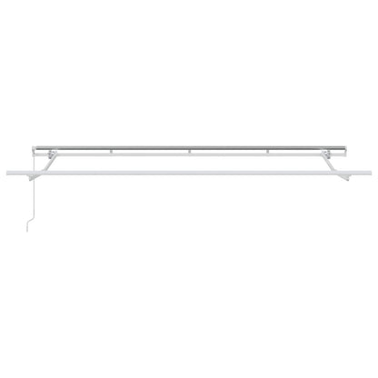 Tenda Retrattile Antracite 400 x 200 cm Poliestere e Alluminio