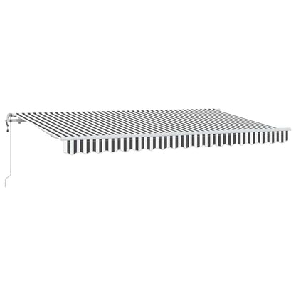 Tenda Retrattile Antracite 400 x 200 cm Tessuto
