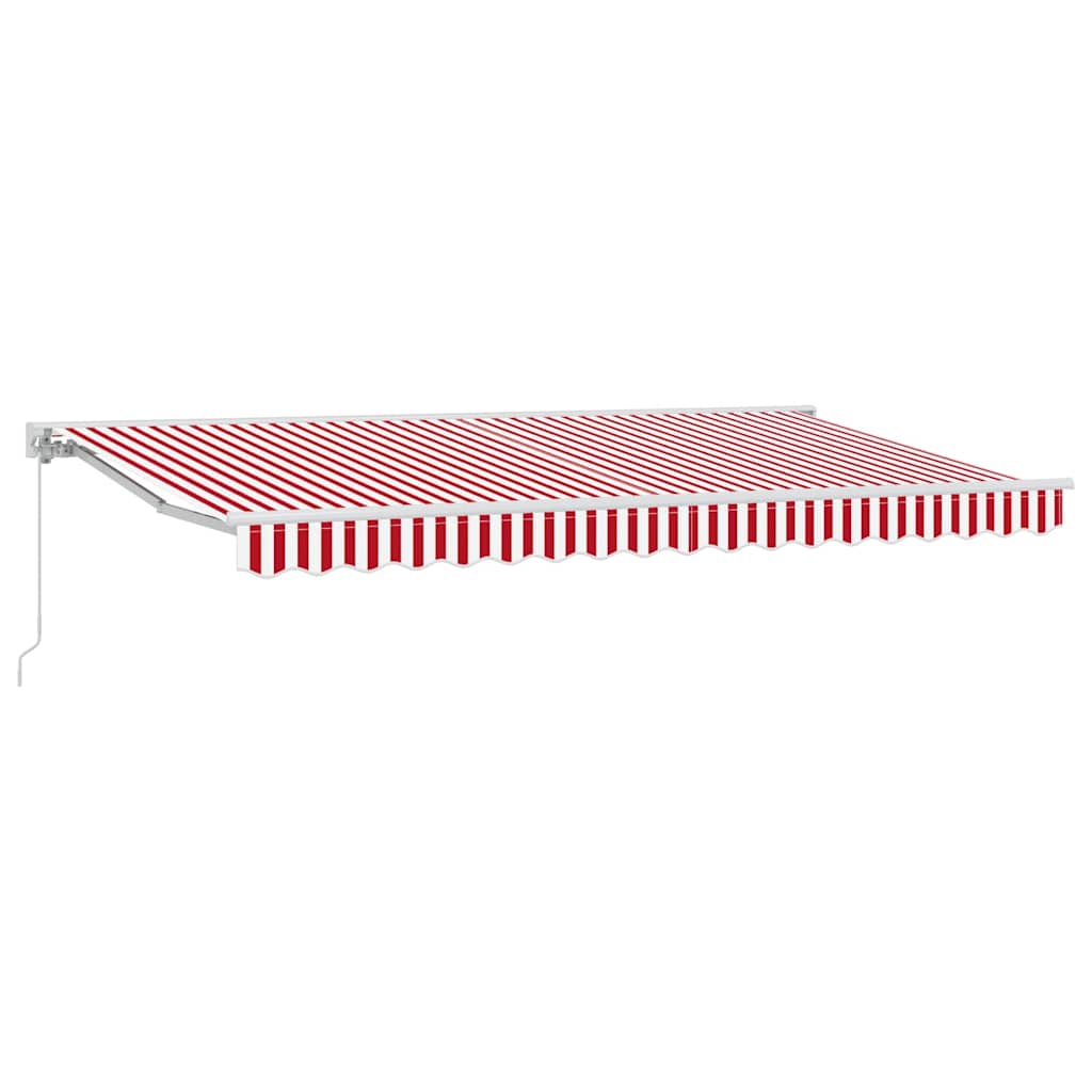 Struttura della tenda Rosso e Bianco 400 x 200 cm