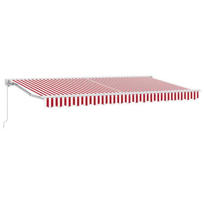 Struttura della tenda Rosso e Bianco 400 x 200 cm