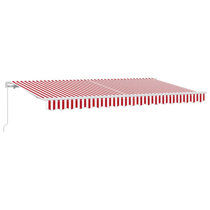 Tenda Retrattile Rosso 400 x 200 cm Tessuto