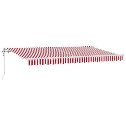 Tenda Retrattile Rosso 400 x 200 cm Tessuto