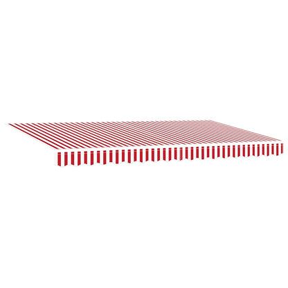 Tenda Retrattile Rosso 400 x 200 cm Tessuto