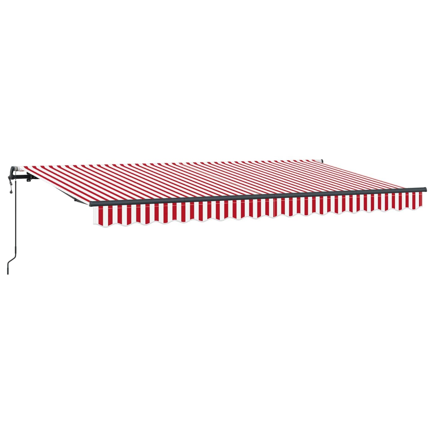 Tenda Retrattile Rosso 400 x 200 cm Tessuto