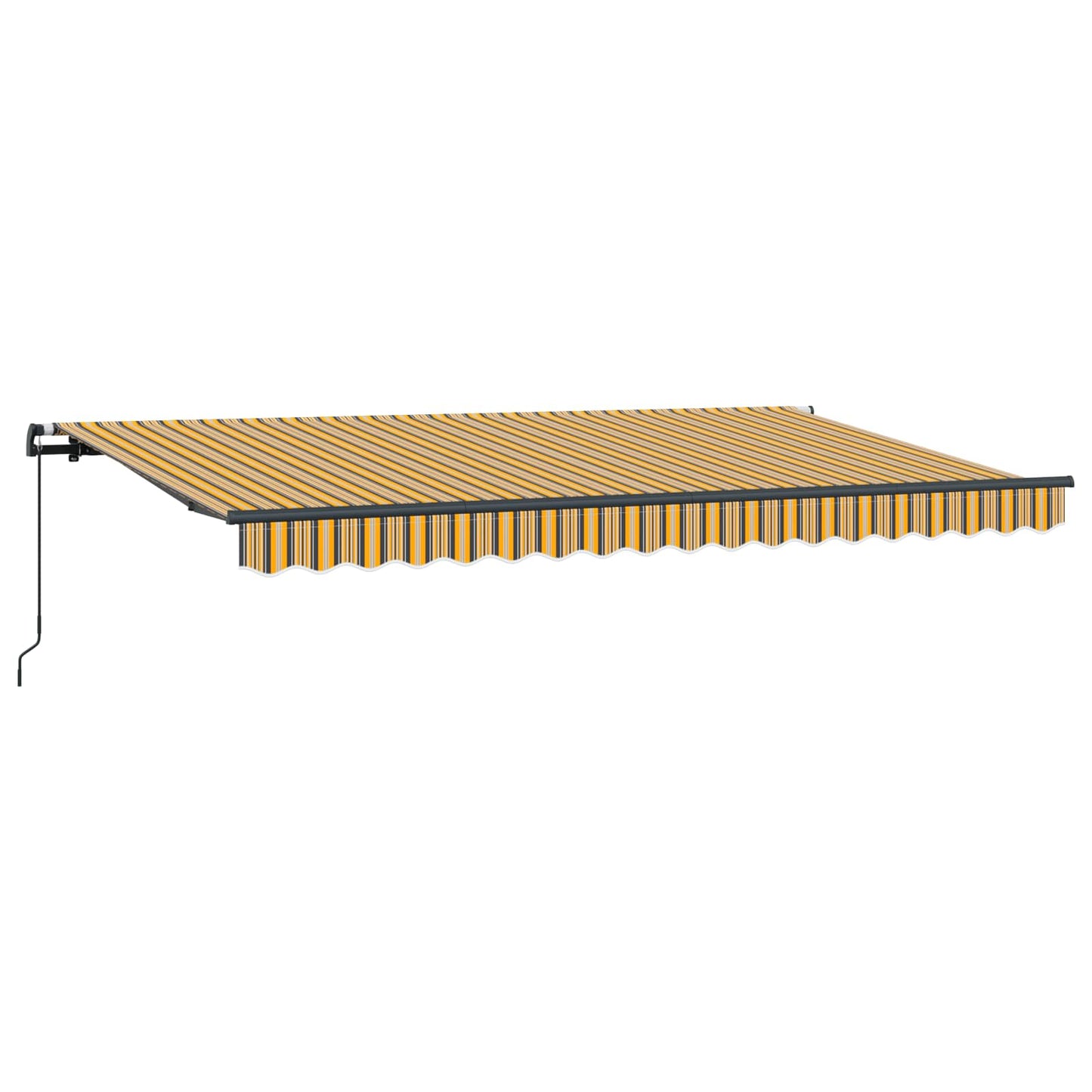 Tenda Retrattile Giallo 400 x 200 cm Tessuto