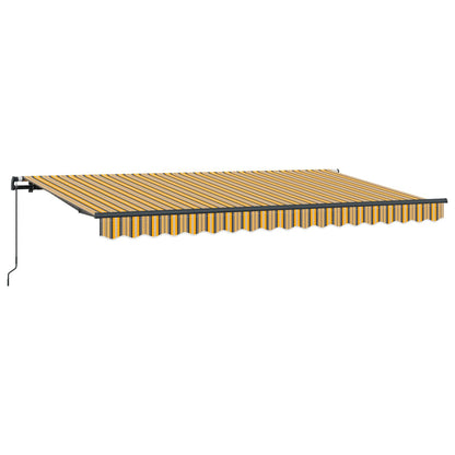Tenda Retrattile Giallo 400 x 200 cm Tessuto