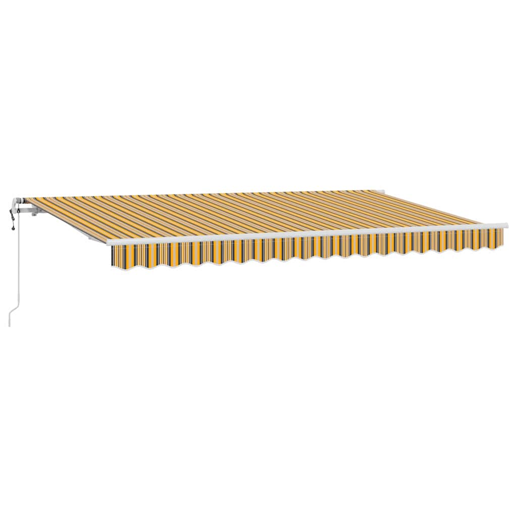 Tenda Retrattile Giallo 400 x 200 cm Tessuto