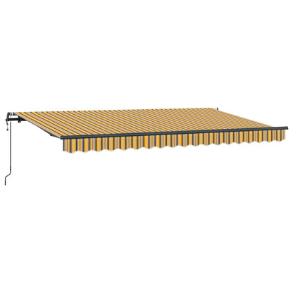 Tenda Retrattile Giallo 400 x 200 cm Tessuto