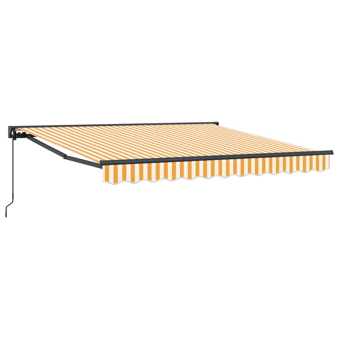 Tenda Retrattile Giallo e Bianco 300 x 250 cm