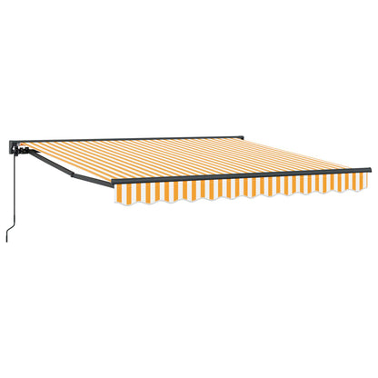 Tenda Retrattile Giallo e Bianco 300 x 250 cm
