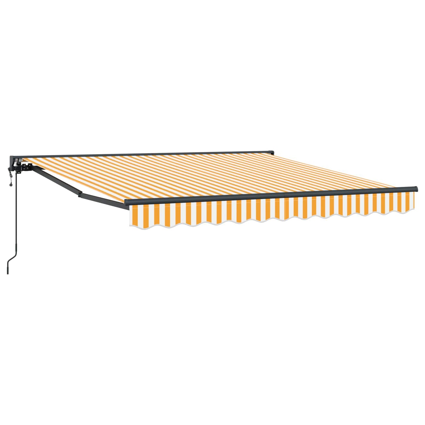 Tenda Retrattile Giallo e Bianco 300 x 250 cm