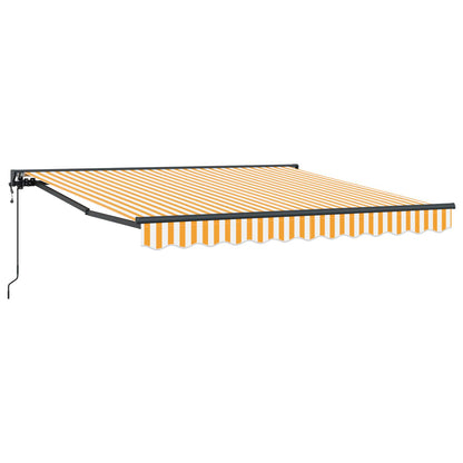 Tenda Retrattile Giallo e Bianco 300 x 250 cm