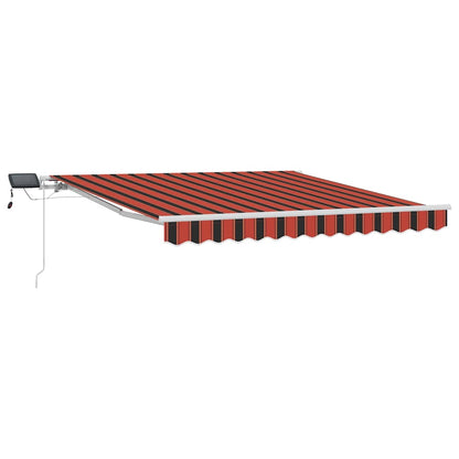 Tenda Retrattile arancione e marrone 300 x 250 cm