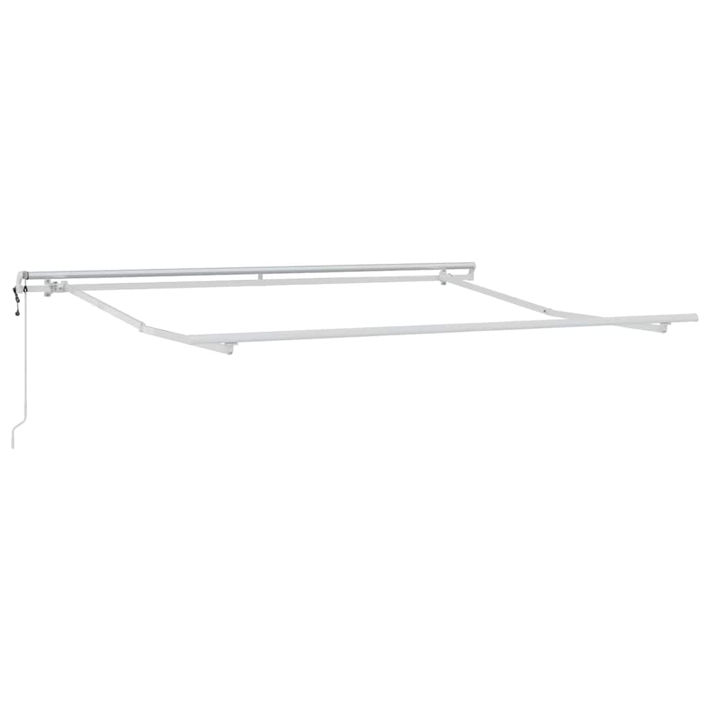 Tenda Retrattile arancione e marrone 300 x 250 cm Tessuto